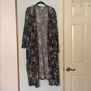Ribbed Floral LuLaRoe Sarah (Duster)